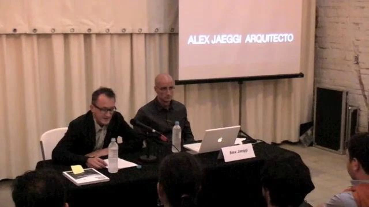 Conferencia: Trabajo y obra de Alex Jaeggi (2000-2011)
