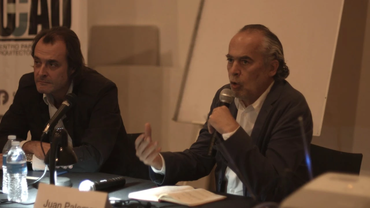 (D)escribir la ciudad Octavo encuentro Juan Palomar y Frédéric Boyer
